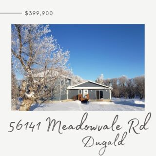 56141 Meadowvale Road | Dugald

👣 2845 sqft
🛏️ 4 bedrooms
🚽 2 bathrooms

This home and property have been lovingly cared for by long time owners and sits in a location that gives you a quiet neighbourly feel while only a short distance to all of your needed amenities. Built with fir construction that give you a solid feel that you give you the peace of mind that you don't get anymore! There is an abundance of the country life from fruit trees to gardening and more while still maintaining a manageable amount of work on this five acres with some shelter surrounding the property.
#leavealegacy #familyfocused #lastinglegacy #usearealtor #home #investment #homedesign #welcomehome #dreamhome #realtorlife #royallepagecanada #royallepagelegacy #carman #manitoba #winnipeg #loveyourhome #homesweethome #yourrealtor #realestate #forsale