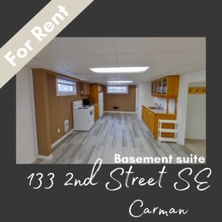 OPEN HOUSE SATURDAY JUNE 25 @ 1-3 PM

$875/month including water & hydro.
1045 square ft basement rental suite.
1 bedroom. 1 bathroom. Shared laundry in common area.
Open concept main living area. Pets on approved basis.