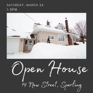 We have ✌🏻 Open Houses this Saturday, March 26th. 

We’d love to see you there!