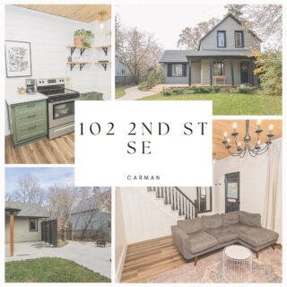 New Listing!
102 2nd Street SE, Carman

OPEN HOUSE 🏠 Saturday, October 28 1-3pm