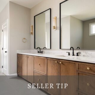SELLER TIP // When you sell your home, you should leave it in the same condition (or better) as you'd like to find it in. 

Here’s a few tips:
🔨Patch and paint holes and dents in the walls
🪣Leave all paint cans that match the current paint colours. If empty, leave cans or paint colour codes/names
🧼Wipe down surfaces in kitchen & bathrooms
🧽Remove dust from baseboards and window/door casings
🧹Do a thorough vacuum to remove pet hair, debris, and dust
🧼Wash the floors

Your hard work will certainly pay off and leave the buyers a clean home they’re ready to move in and enjoy!