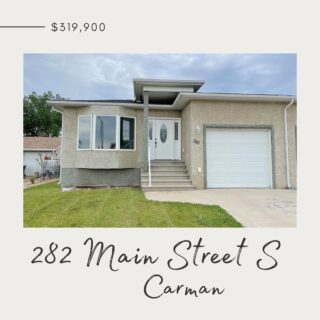 NEW LISTING❗️

1200 sqft
4 bedrooms
3 bathrooms

Modern attached living in Carman. Dark and white accents collide perfectly to give a nice trendy feel and an open concept, 2 bedrooms up & 2 bedrooms down in the full finished basement give you a nice and maintainable amount of living space, 3 full bathrooms including an ensuite.