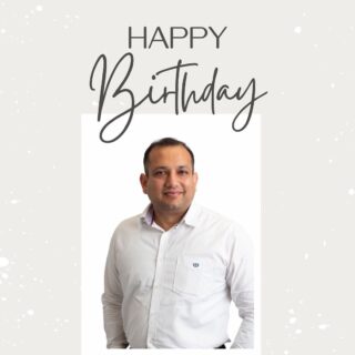 Happy Birthday Rahul! 🎈 

We are grateful to have you on our team. Have a great day!!
