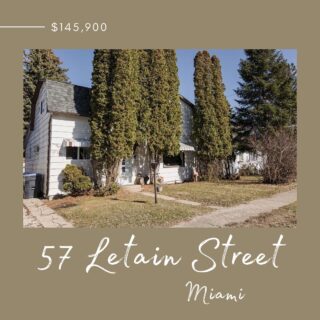 JUST LISTED! 

Perfect starter home or income property in Miami that is manageable and also big enough for you and your family. Centrally located to Morden, Roland and Carman with lots of nice features already in this property while still giving you the opportunity to make your own!